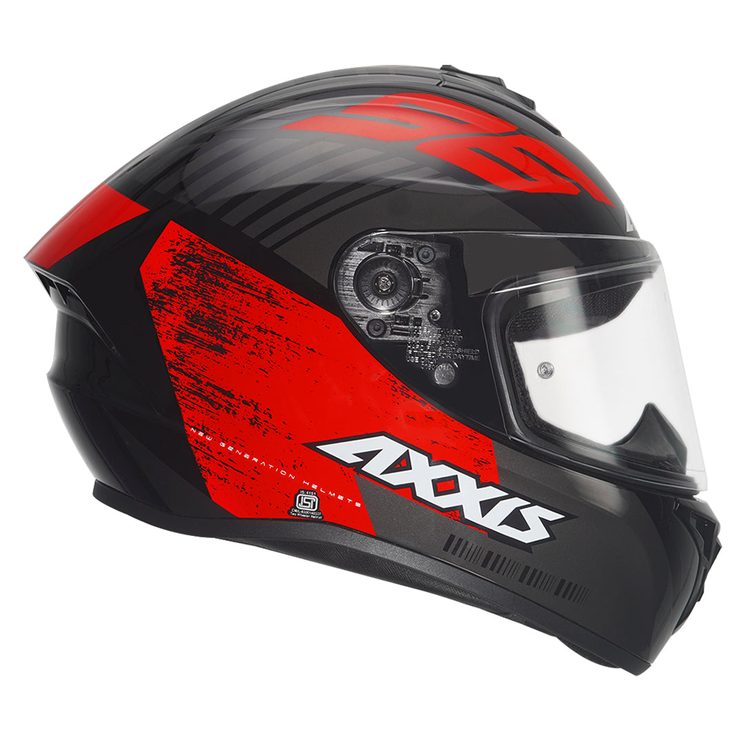 Axxis Draken S Z96 full face motorcycle Helmet red
