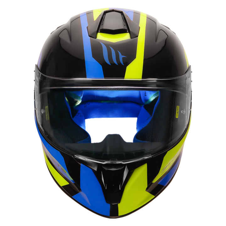MT Targo Both Helmet gloss blue