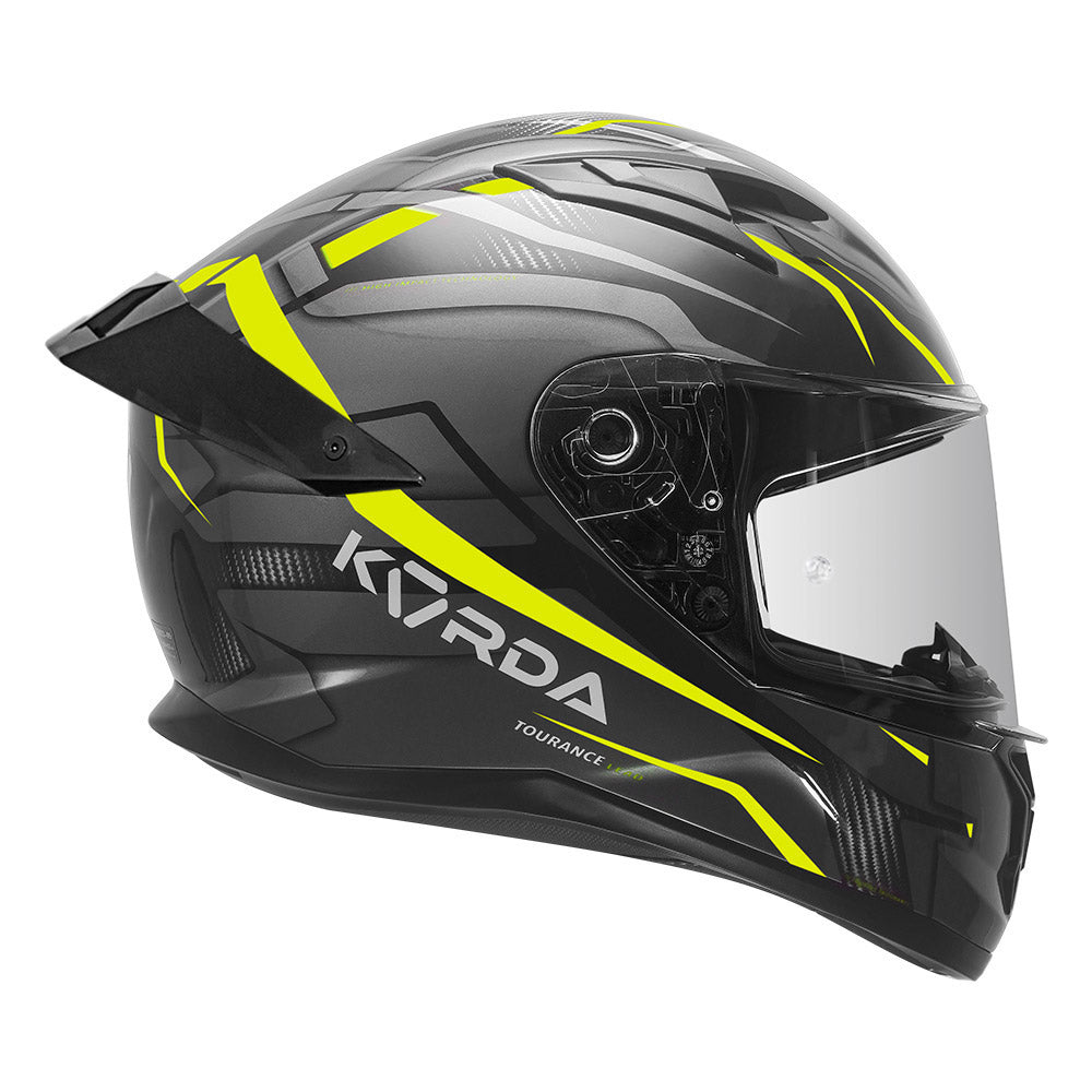 Korda Tourance Lead Helmet Fluorescent Yellow