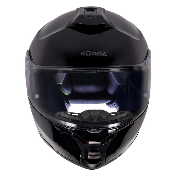Korda Discovery Solid Modular Helmet black front