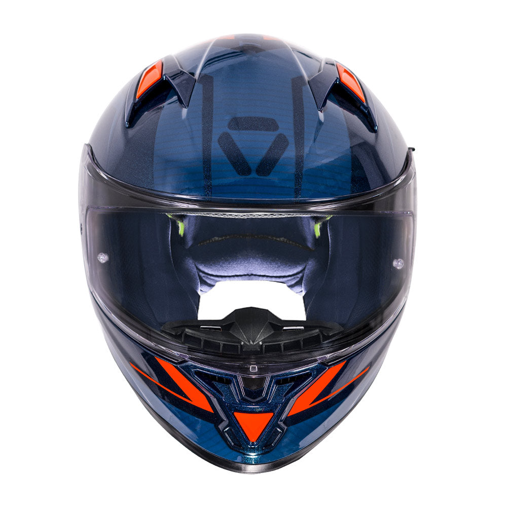 Korda Tourance Suzuka Helmet orange front