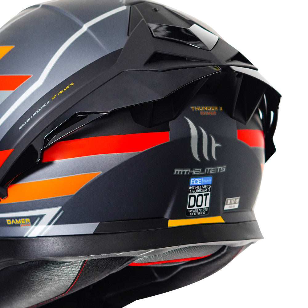 MT Thunder3 Pro Damer Helmet matt black drs