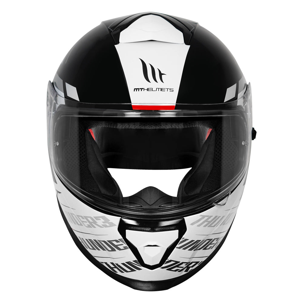MT Thunder3 Pro Damer Helmet white front