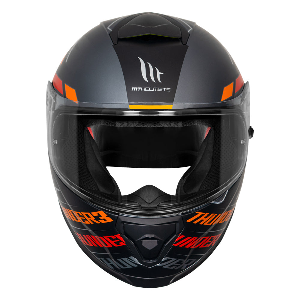 MT Thunder3 Pro Damer Helmet matt black front