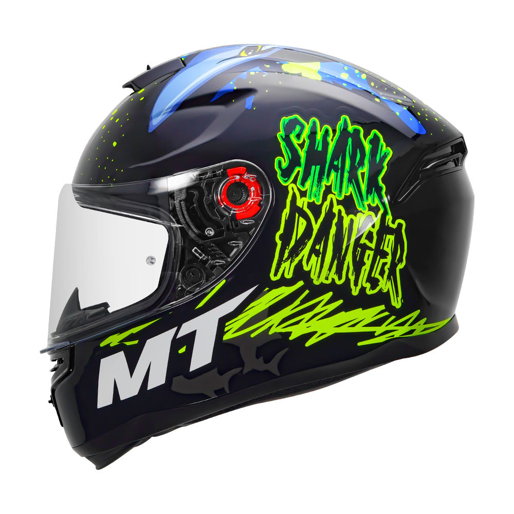 MT Hummer Shark Motorcycle Helmet
