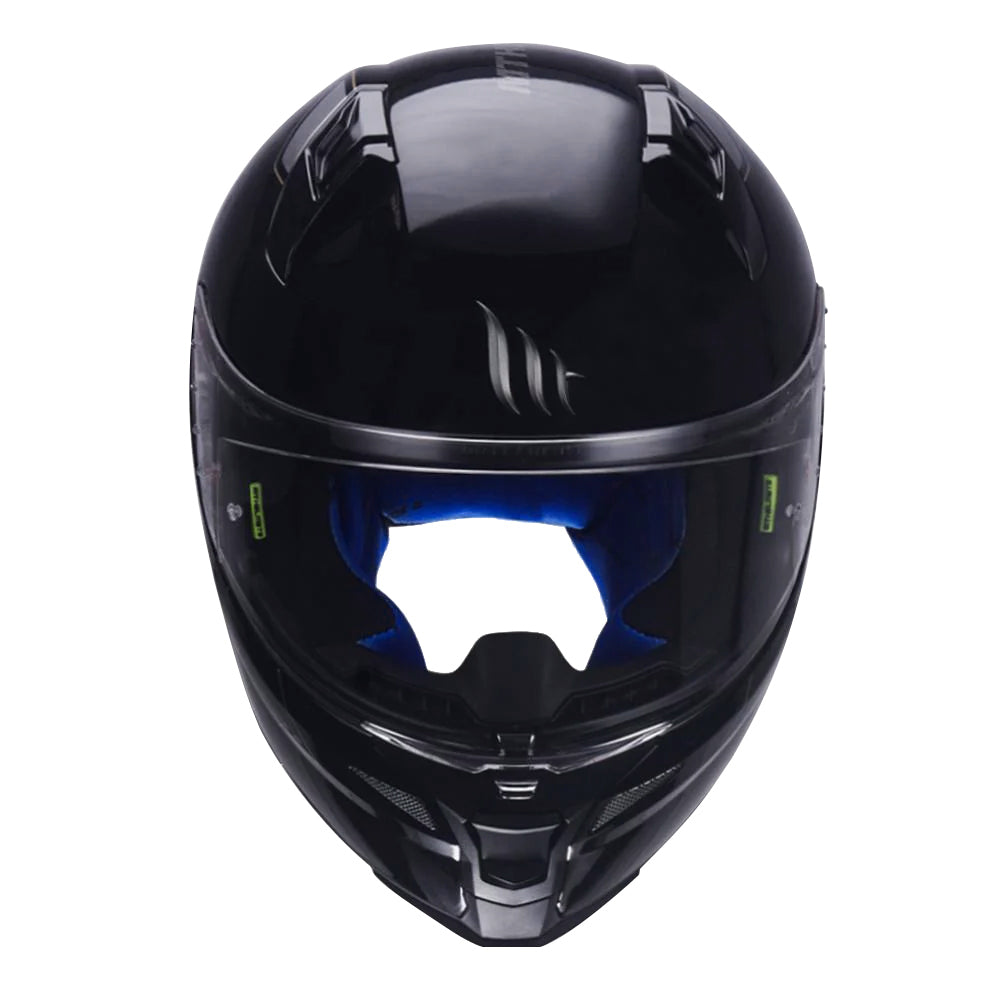 MT Revenge 2 Solid Gloss Motorcycle Helmet front