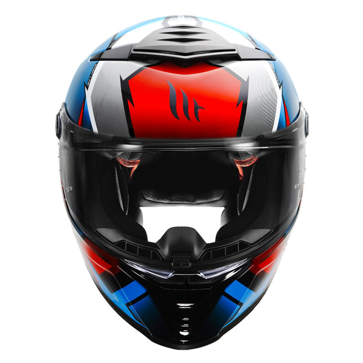 MT Thunder4 SV Perverse Motorcycle Helmet Red