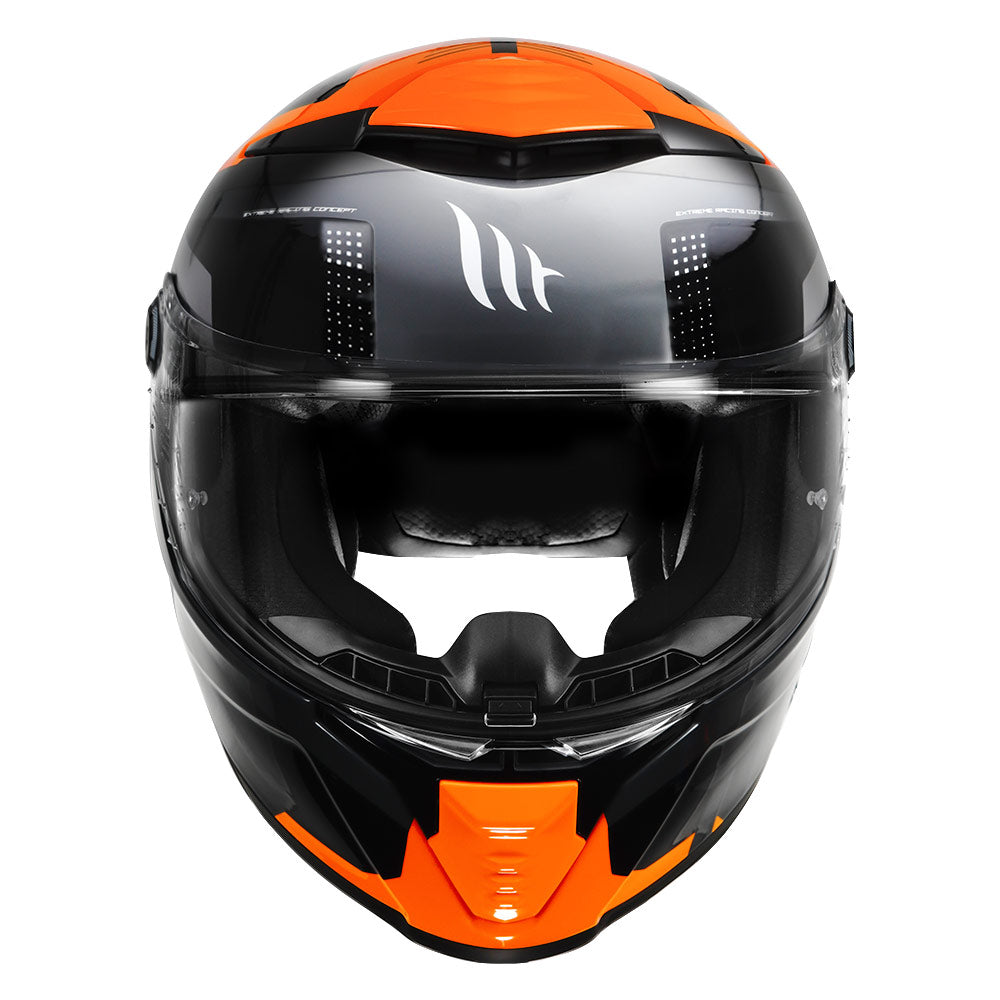 MT Thunder4 SV Goblin Helmet fluorescent orange