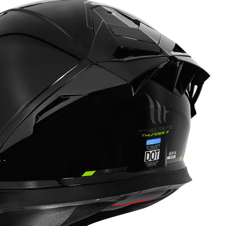 MT Thunder3 Pro Solid Helmet drs