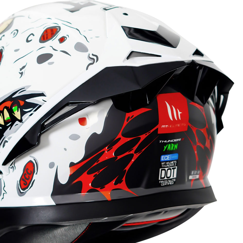 MT Thunder3 Pro Yarn Helmet white drs
