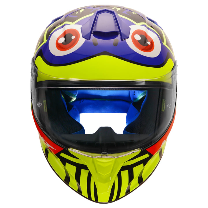 MT Targo Frog Helmet blue