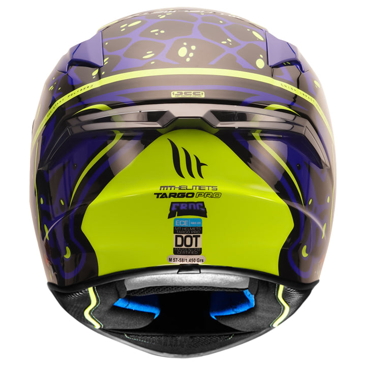 MT Targo Frog Helmet blue