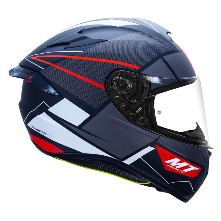 MT Targo Podium Motorcycle Helmet grey side