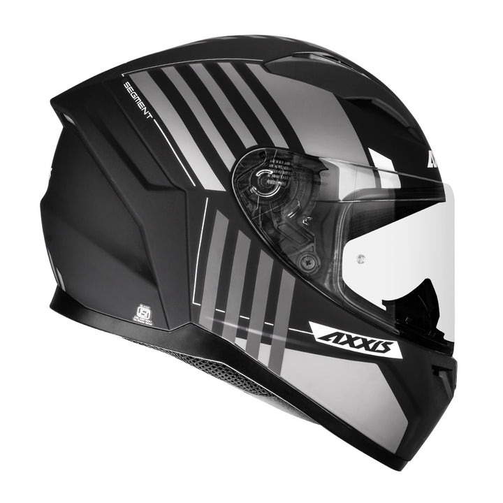 Axxis Segment Giga Motorcycle Helmet grey